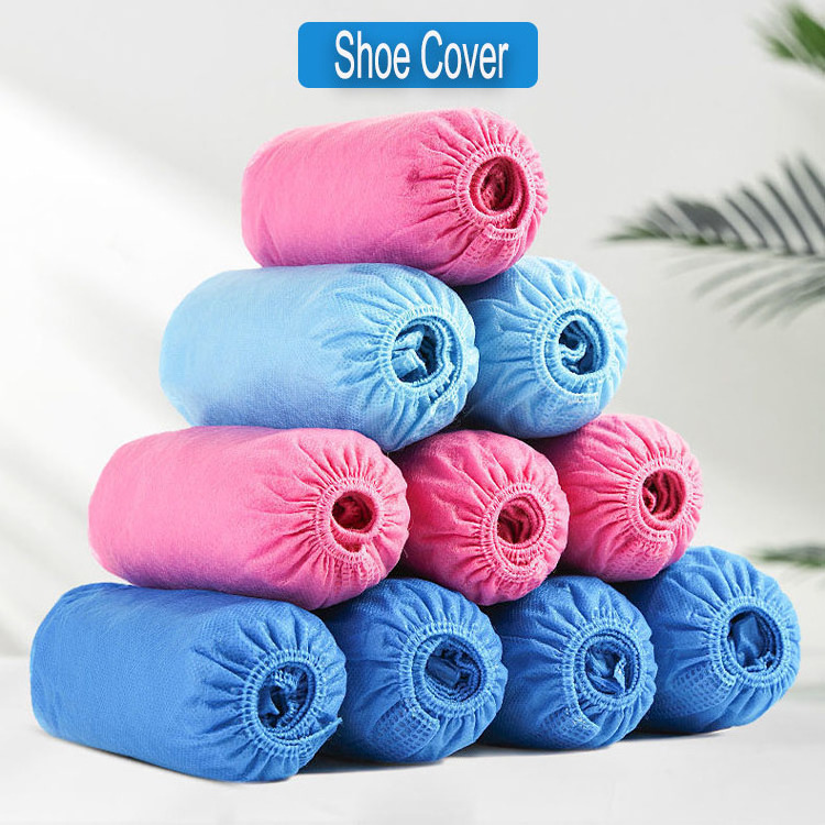 JAME Factory Wholesale Anti-slip Waterproof Medical Non Woven Disposable Shoe Cover