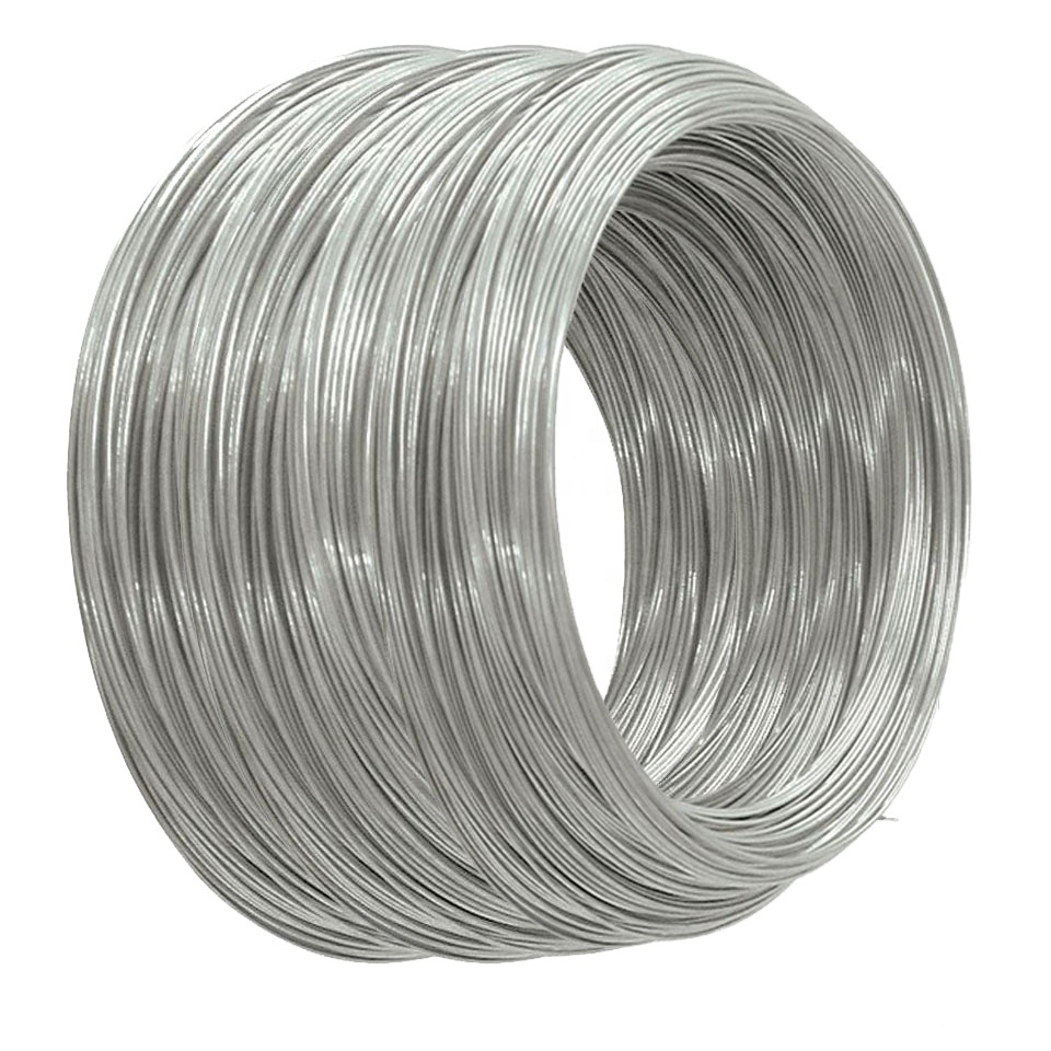 Factory wholesale  10 12 14 16 18 gauge Hot dipped galvanized steel wire for industry