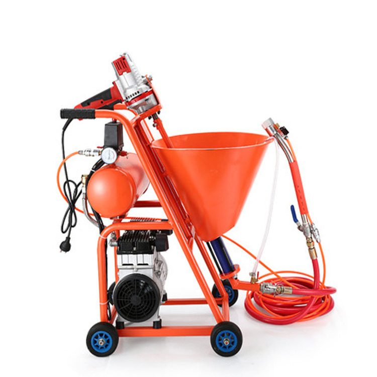 Praise super many new small putty, plastering, cement, paint wall grouting spraying machine