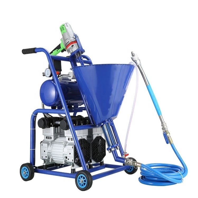 Small concrete pump portable concrete mixers wall cement spray plaster machine