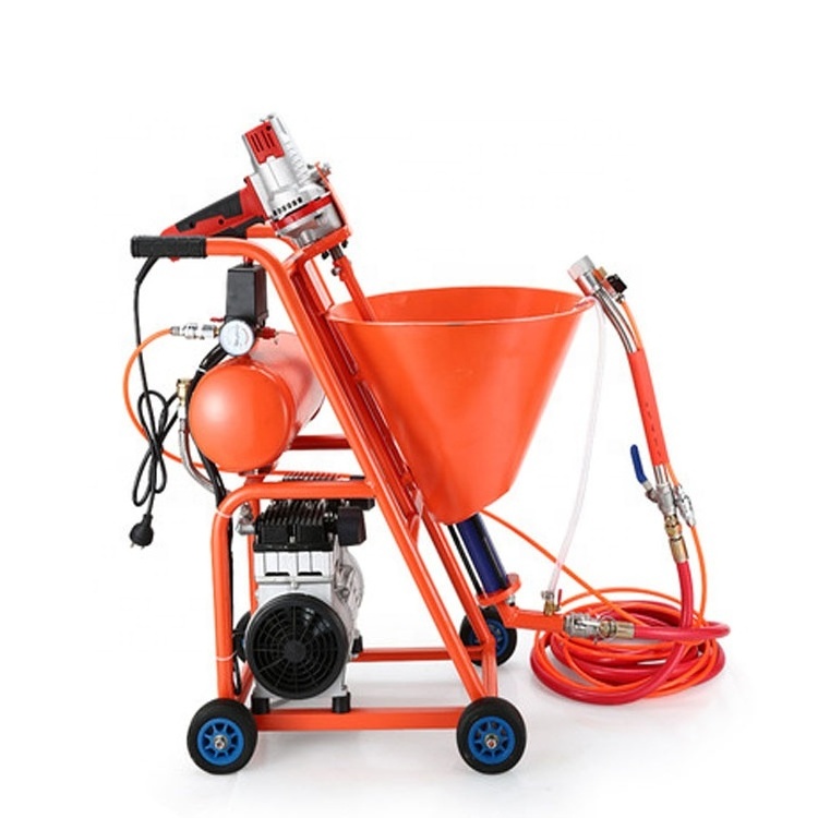 Small concrete pump portable concrete mixers wall cement spray plaster machine