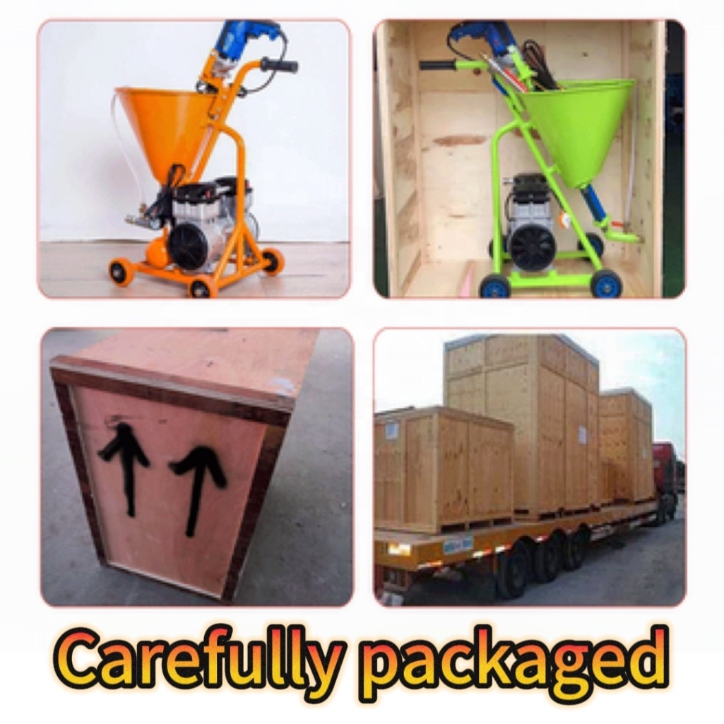 Portable concrete automatic painting machine spray portable paint spray machine cement mortar spray gun