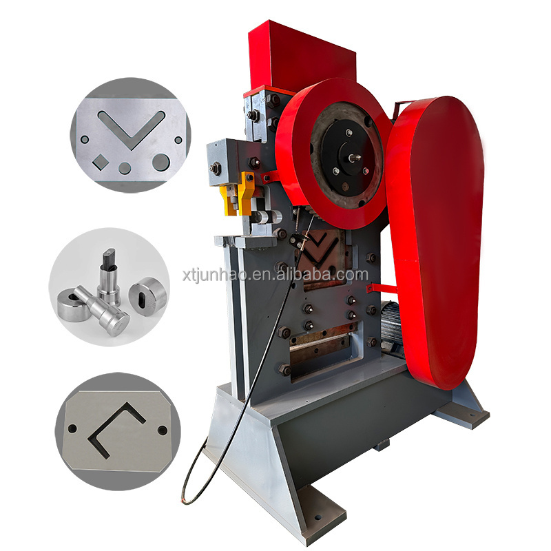 Multi-function punch and shear machine Angle ironworker machine iron and Angle channel punching and shearing machine