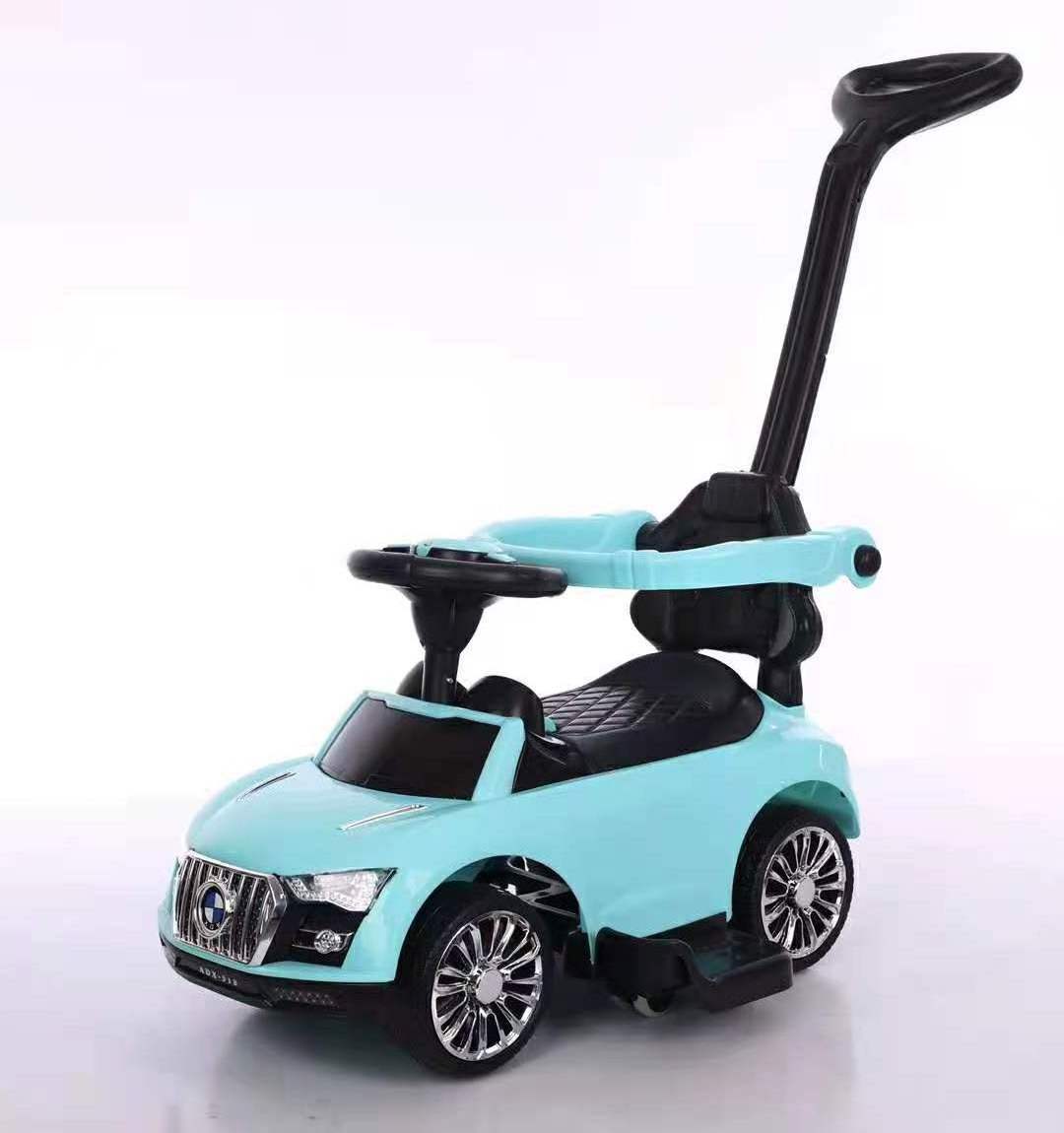 High quality plastic Material baby swing car with push handle/cheap price baby walker