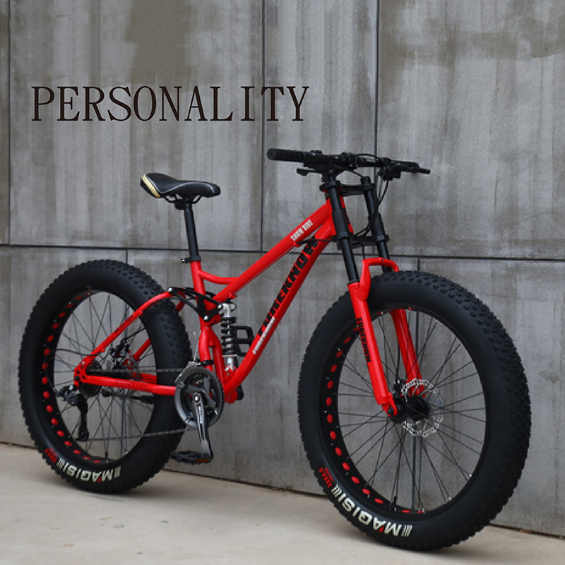 True fashion beach fat bike/ Popular fat tire snow bicycle/ big tire 26*4.0 mountain cycle