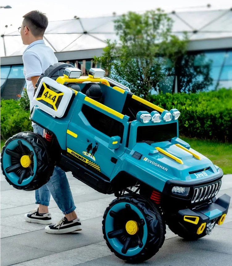 Big Electric Kids cars 12V 4 motor off road toys and remote control ride on car /Battery Off-road Vehicle