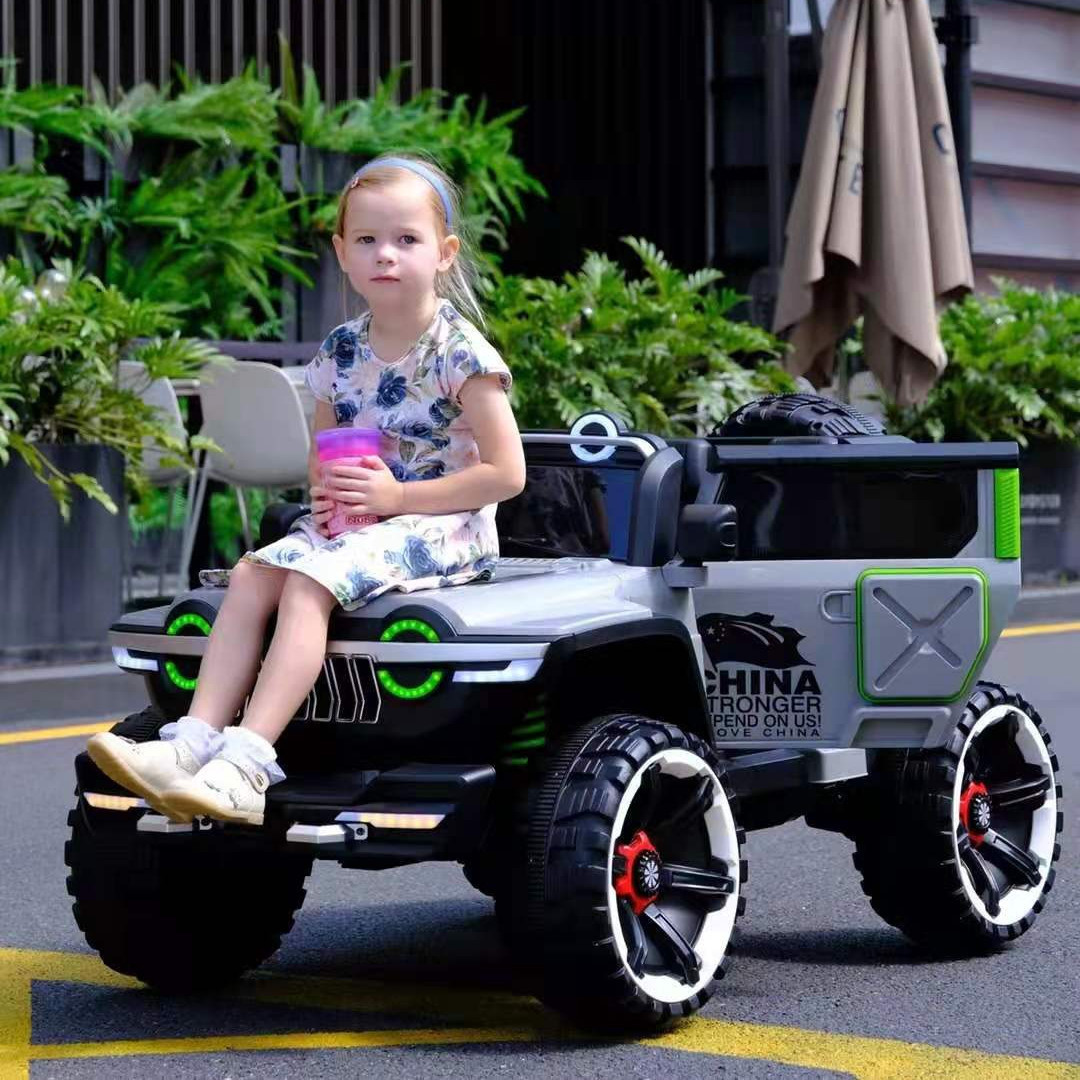 Tank 300 children's electric car can sit adult four-wheel drive remote control off-road two-person baby toy