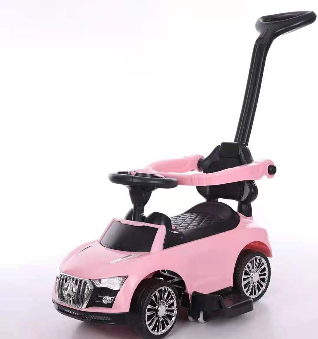 High quality plastic Material baby swing car with push handle/cheap price baby walker