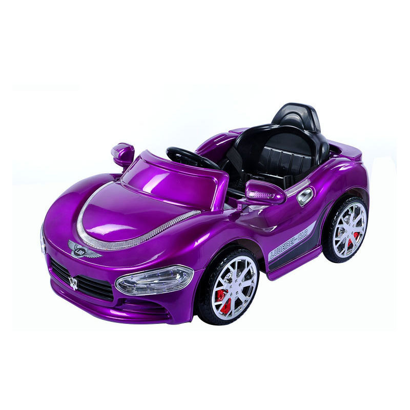 Children's Electric Car With Four-wheel Dual Drive Belt Remote Control Belt Swing Can Be Charged