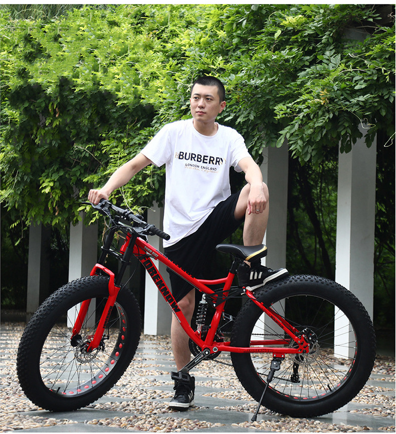 True fashion beach fat bike/ Popular fat tire snow bicycle/ big tire 26*4.0 mountain cycle