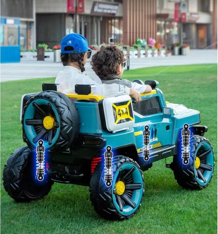 Big Electric Kids cars 12V 4 motor off road toys and remote control ride on car /Battery Off-road Vehicle