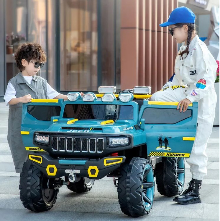 Big Electric Kids cars 12V 4 motor off road toys and remote control ride on car /Battery Off-road Vehicle