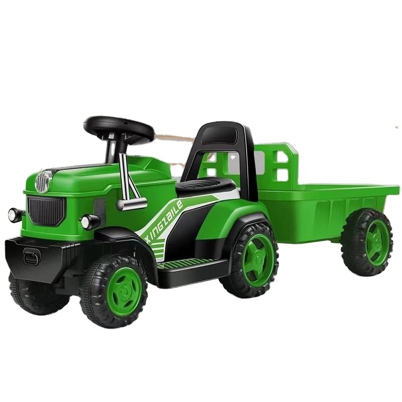 New Explosive Custom Music Lighting Electric Sliding Children's Toys Ride-on Cars Electric Tractor