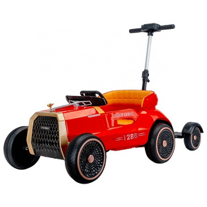 2022 new high quality electric kids ride on car 12v battery 4X4 powered wheel  children parent-child car for children