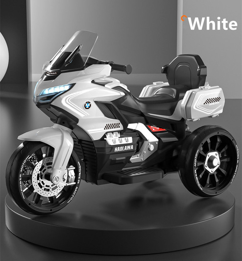 Wholesale High Quality Luxury Kids Toy Car  three wheels battery powered electric car kids Electric Motorcycle