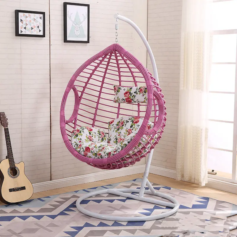 Hot Selling Home Garden Metal Hanging Swing Chair Custom Egg Swing Chair With Stand