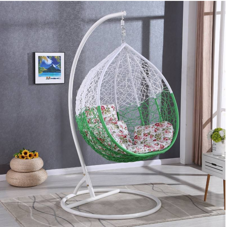 Outdoor Rattan Swing Egg Chair Garden Furniture Hanging Single All Color Swing Chair