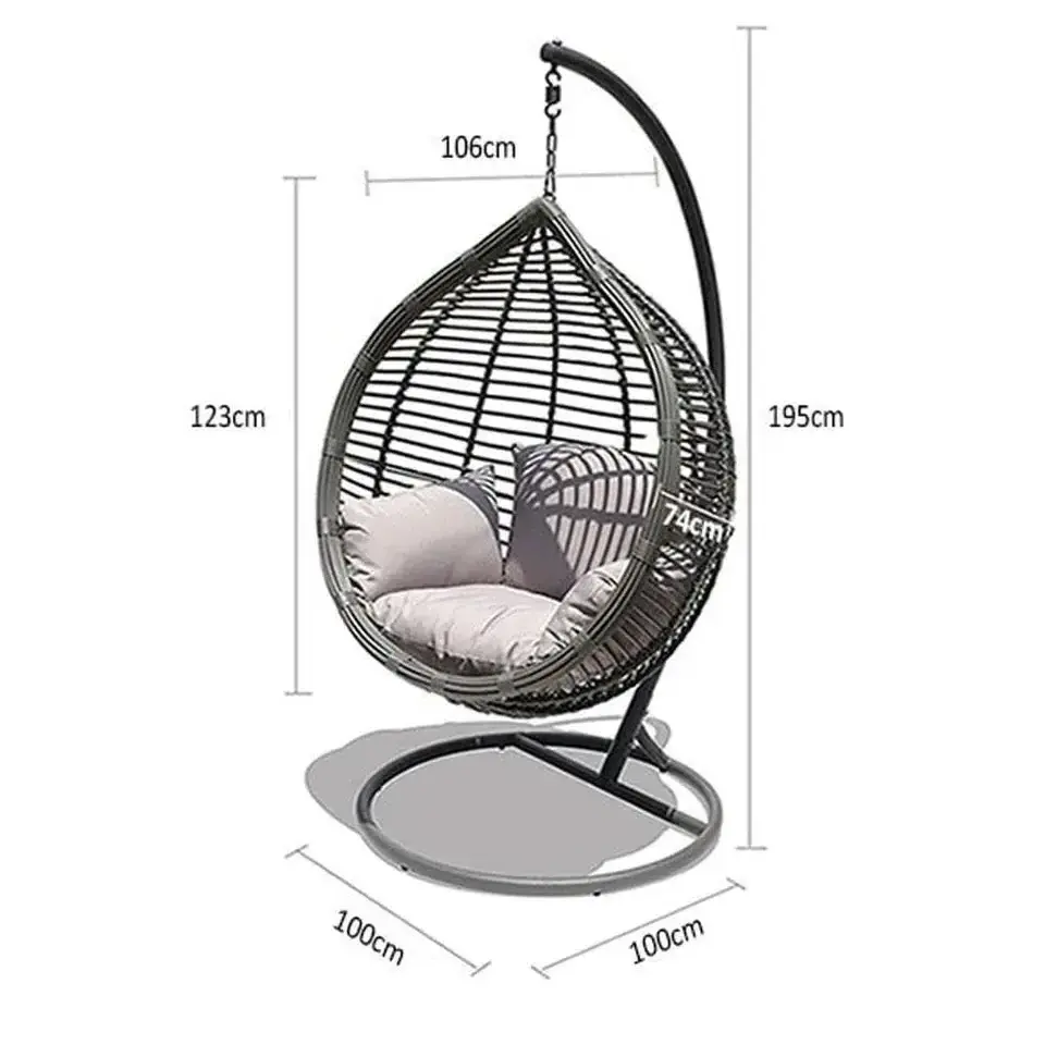 Garden Furniture Hammock Swinging Patio Ceiling Rattan Wicker Outdoor Round Buy Adult Garden Set Hanging Egg Swing Chair