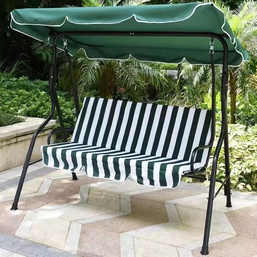 Hot Selling Good Quality Outdoor Furniture Sets Beach Rocking Removable Cushion Swings Woven Hanging Chair