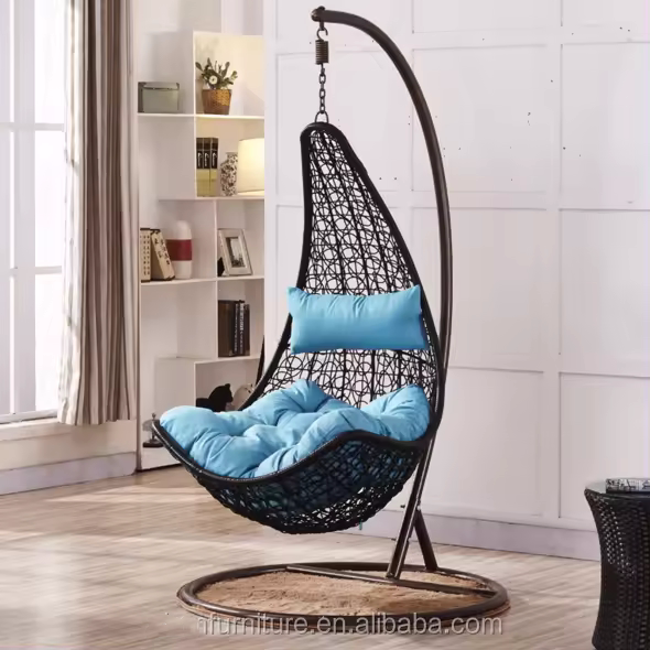 Stylish Romantic Hanging Chair Swing Bed Patio Swings For Patio Porch Garden