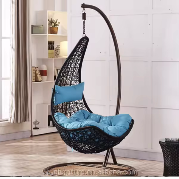 Stylish Romantic Hanging Chair Swing Bed Patio Swings For Patio Porch Garden