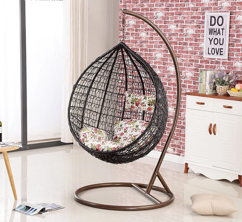 High Quality Hanging Egg Chair Rattan Shaped Swing Chair Hanging Chair For Outdoor And Indoor