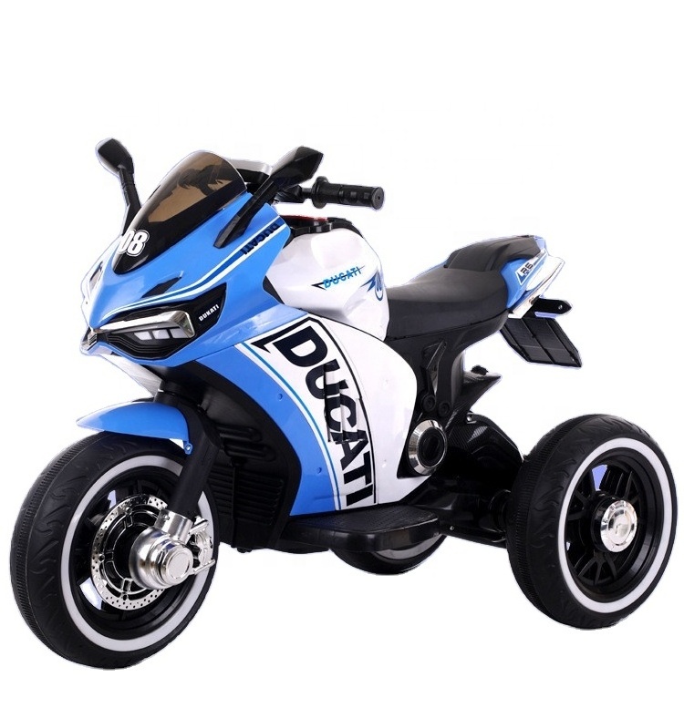 Cheap Price High Quality Explosive Design With Music Light Rechargeable Children Toys Electric Three Wheels Motorcycle