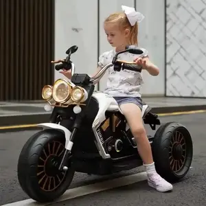 12 V Big Power 3 Wheels Rechargeable Electric Children Motorcycle Bike Ride On Car For 5 To  10+ Years Kids Motorcycle Electric