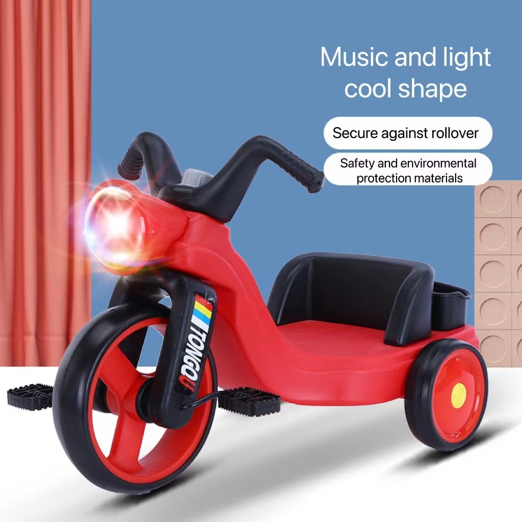 Wholesale 2022 New Design High Quality Children's Toy With Music And Light Sliding Children's Tricycle