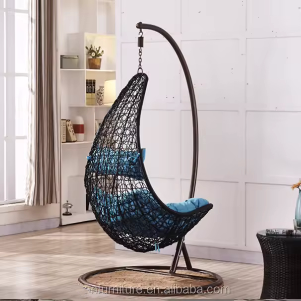 Stylish Romantic Hanging Chair Swing Bed Patio Swings For Patio Porch Garden