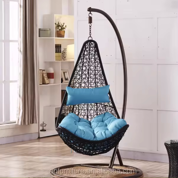 Stylish Romantic Hanging Chair Swing Bed Patio Swings For Patio Porch Garden