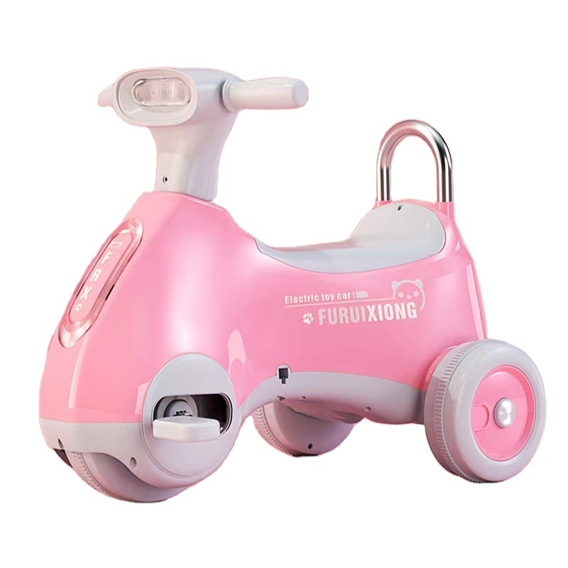 Wholesale Cheap Multi-function Powerful Motor Music Light Large Capacity Battery Children Electric Tricycle Motorcycle