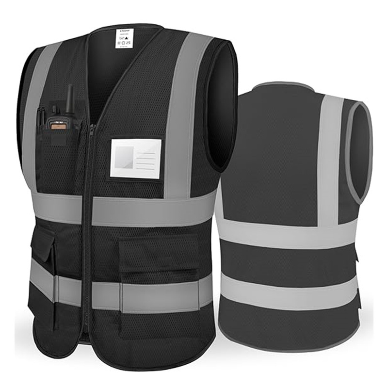 Comfortable Reflective Safety Vest Construction Hi Vis Jacket Work Security Mesh safety vest