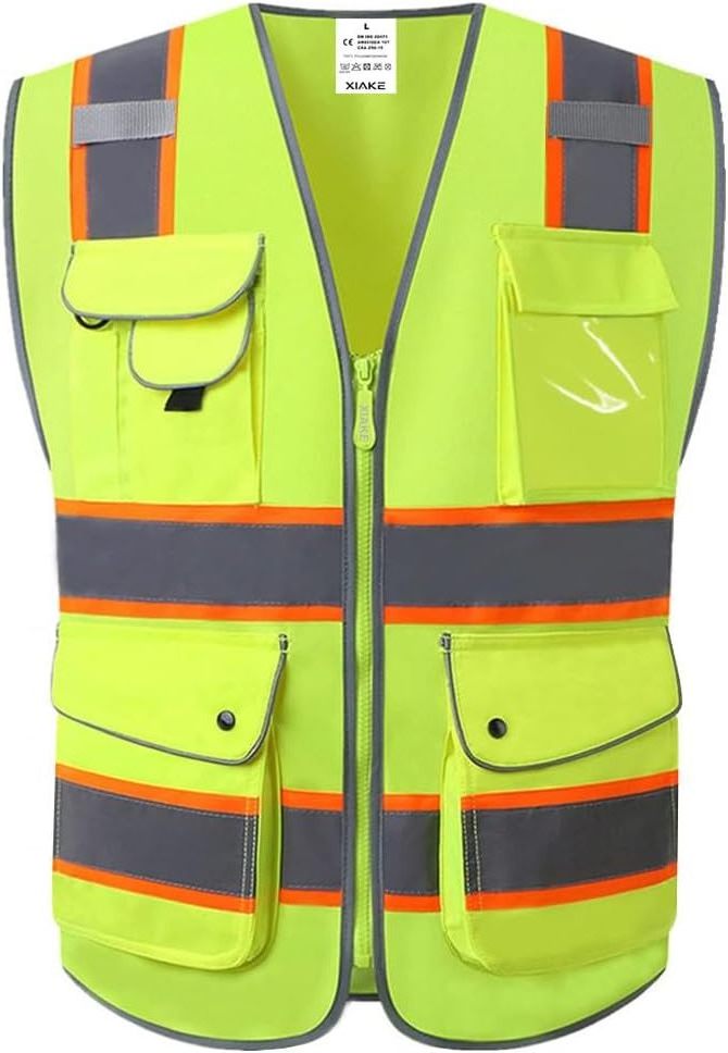 Wholesale  Customized  Reflective Safety Vest with Logo