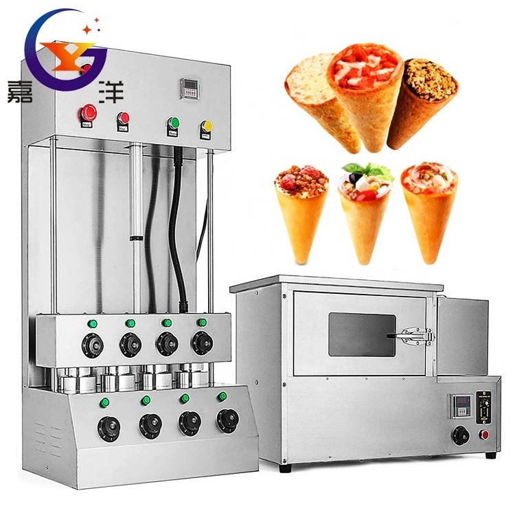 Italy cone pizza machine/pizza cone making machine with customized size