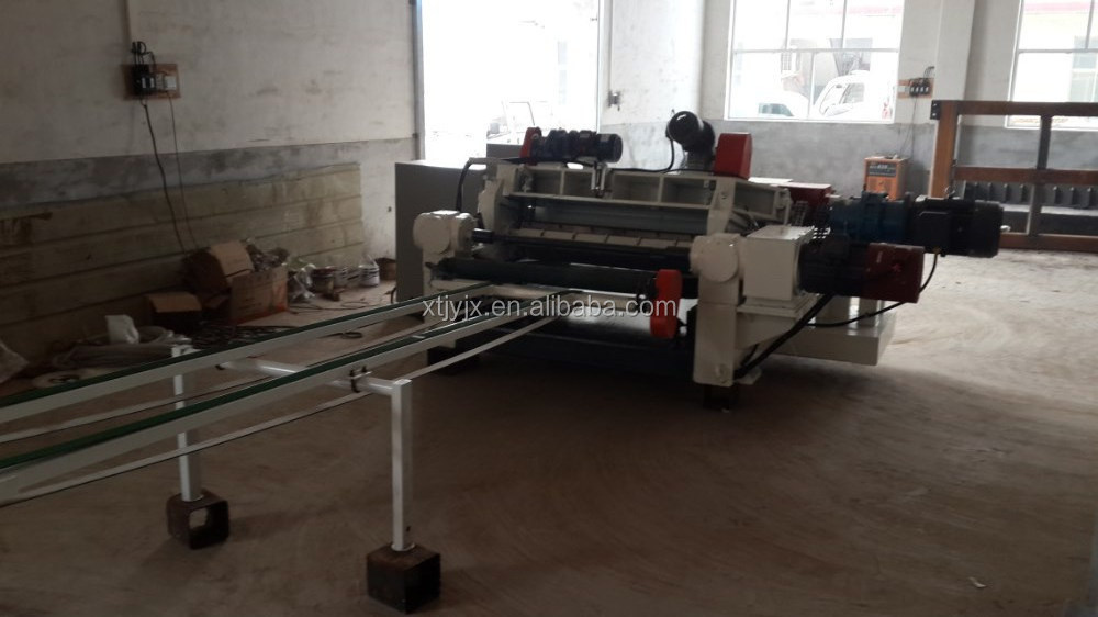 veneer peeling machine with single chuck/plywood peeling machine High quality plywood production line