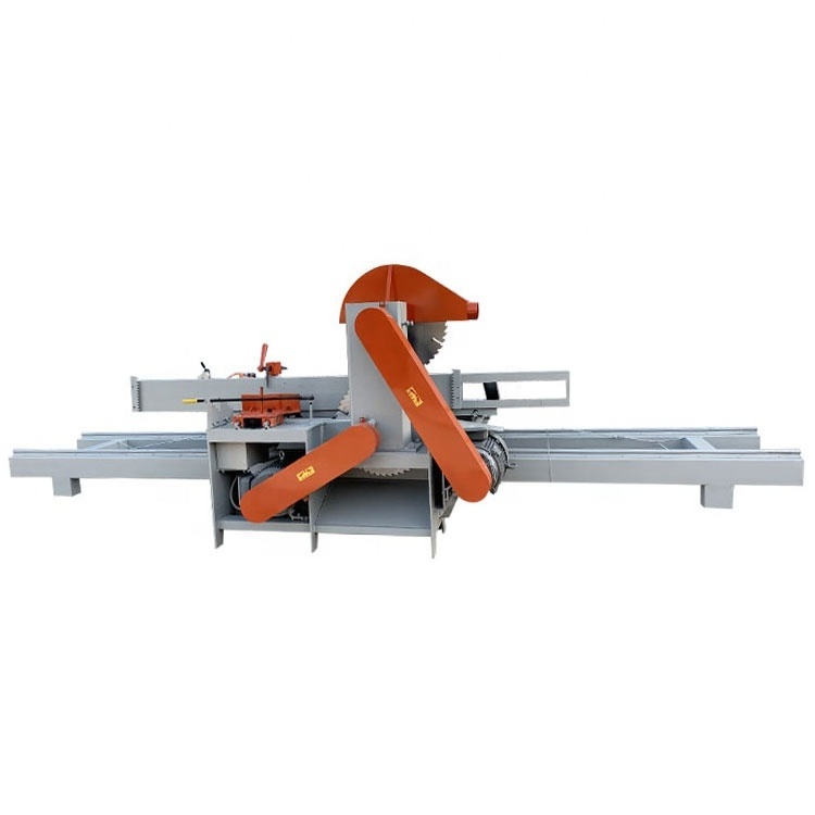 wood working Twin Blade Circular Saw Sliding Table Saw Wood Sawmill Machine