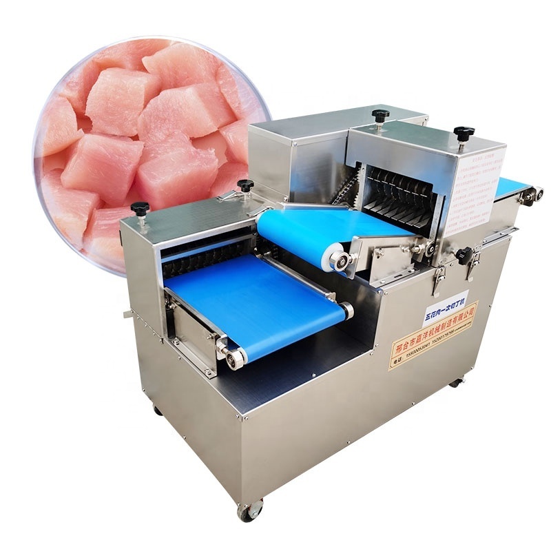 chicken breast cutter Meat Strip Cutting Machine/fresh meat slicer