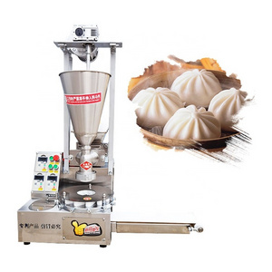 Electric desktop chinese baozi momo steamed bun making machine