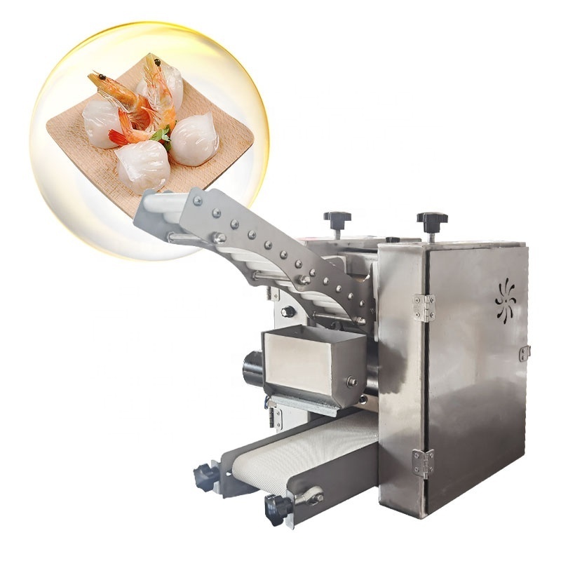 Manufacturers supply Malaysia crystal shrimp dumpling skin machine South Korea shrimp dumpling wrapper machine