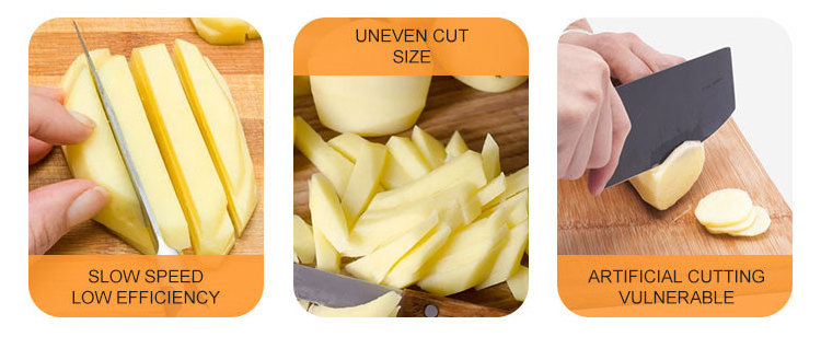 potato cut wedges machine  potato cutter french fries cutting machine potato chips sticks cutting machine