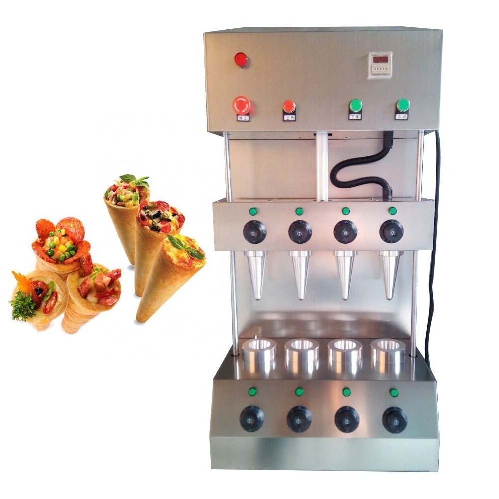 Italy cone pizza machine/pizza cone making machine with customized size