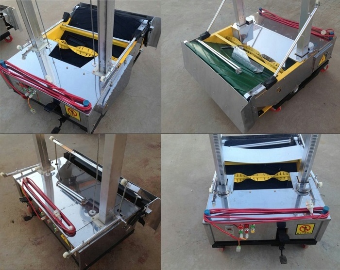 2015 automatic concrete wall plastering machine price