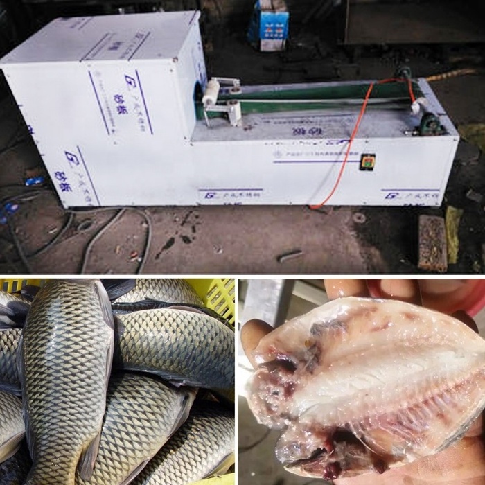 New type for process automatic fish cleaning machine