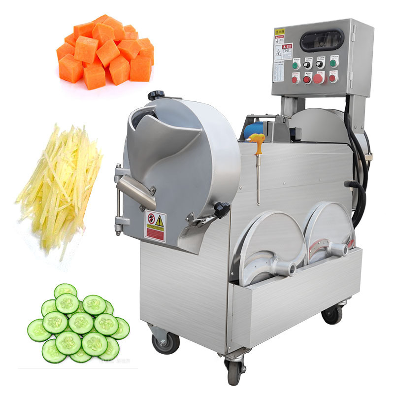 Multifunctional vegetable cutter machine fruit salad cutter french fries potato chips electric vegetable cutter