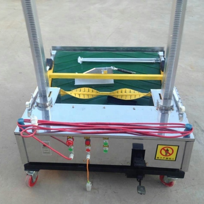 2015 automatic concrete wall plastering machine price