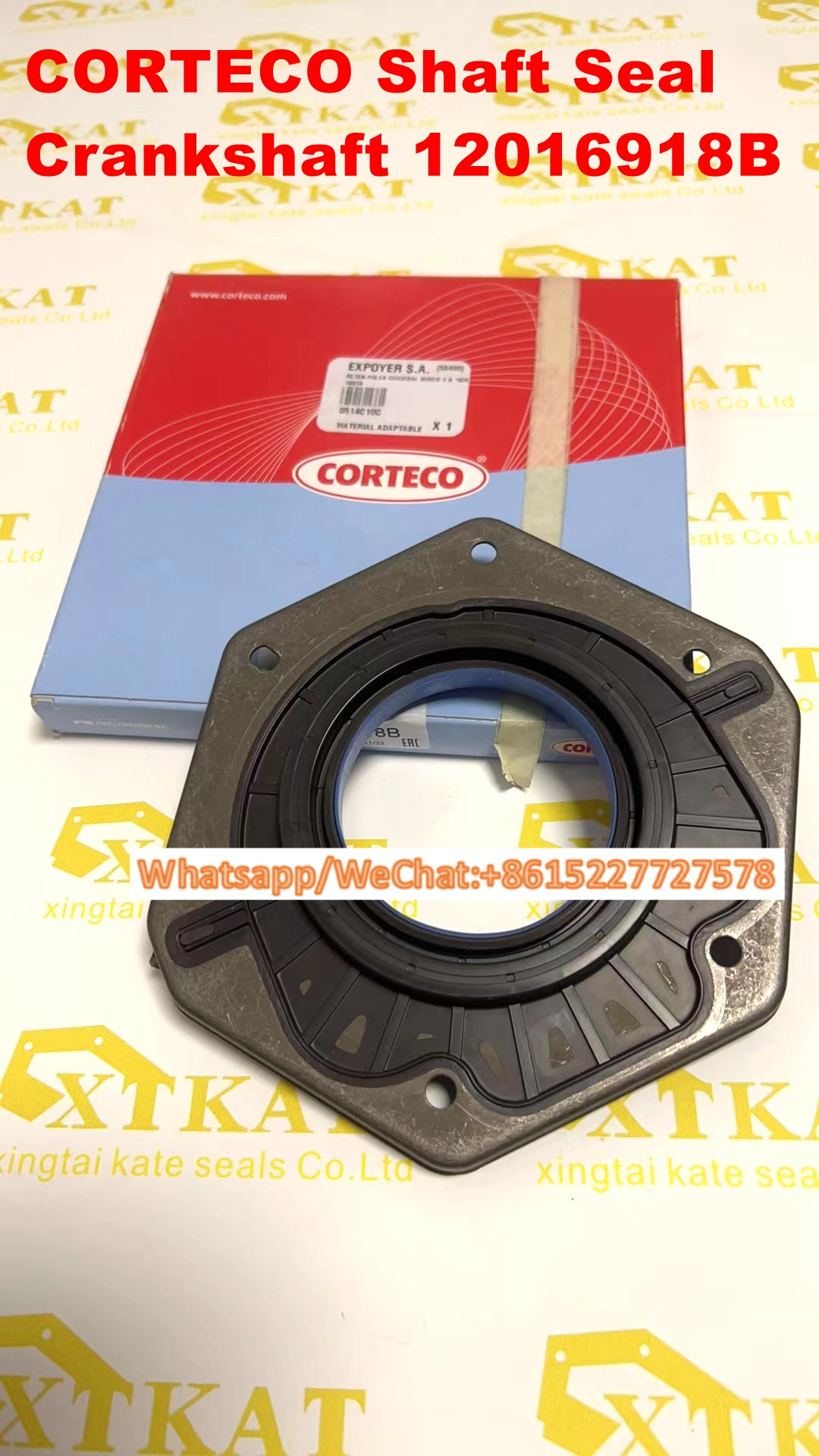 XTKAT CRANKSHAFT OIL SEAL TIMING END CORTECO 12016918B