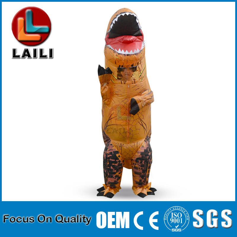 Best quality Inflatable Dinosaur Costume, inflatable halloween costumes inflatable dinosaur suit