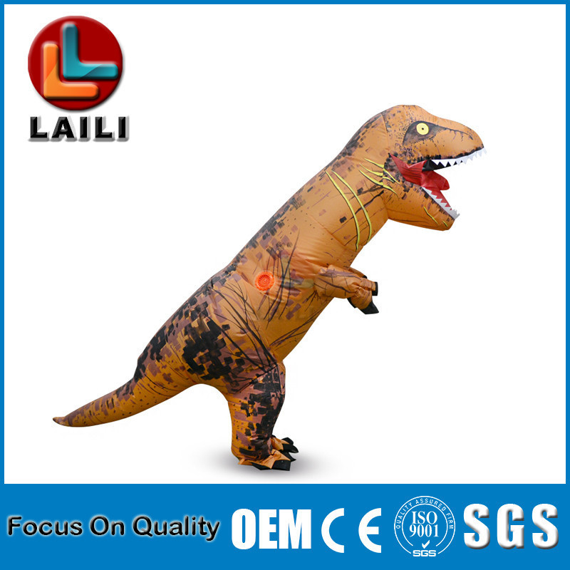 Best quality Inflatable Dinosaur Costume, inflatable halloween costumes inflatable dinosaur suit