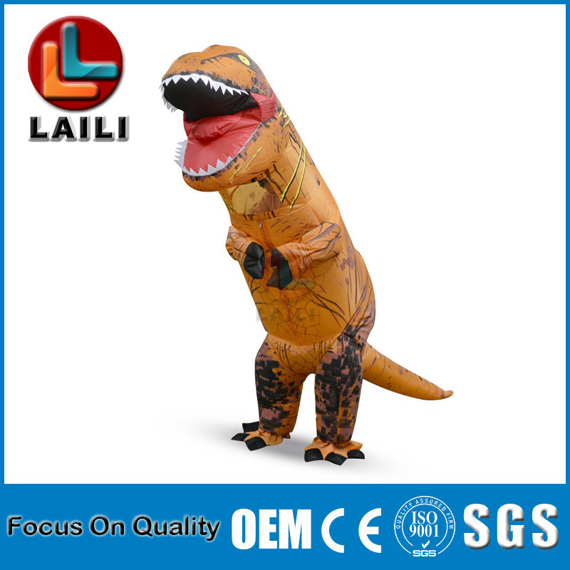 Best quality Inflatable Dinosaur Costume, inflatable halloween costumes inflatable dinosaur suit